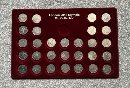 2011 london olympic games 50p - olympic,