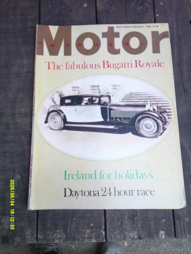 Vintage motor magazine 6th - magazine,
