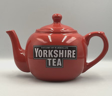 Taylor's of Harrogate  Yorkshire Tea  Red Large Teapot - Mint Condition