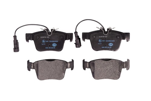 Hella brake pad set t4177 - -,