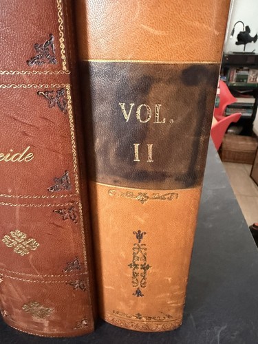 Antique vintage leather and - vintage,