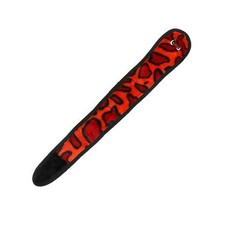Red Snake Tough Squeaky Dog