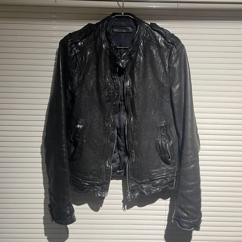 Neil barrett leather jacket - barrett,