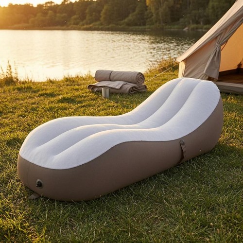 Inflatable puff sofa with - inflatable,
