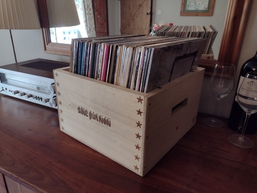 Vinyl record storage box - storage,