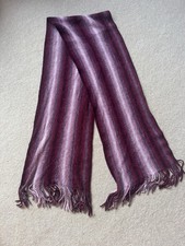 M&S Ladies Striped Scarf