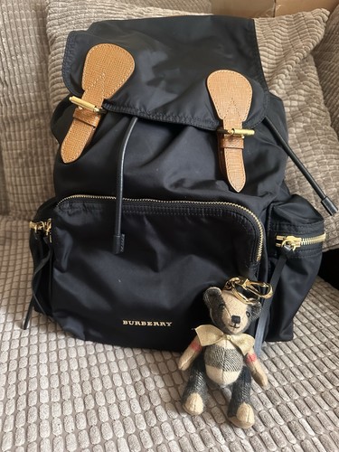 Genuine burberry large black - genuine,