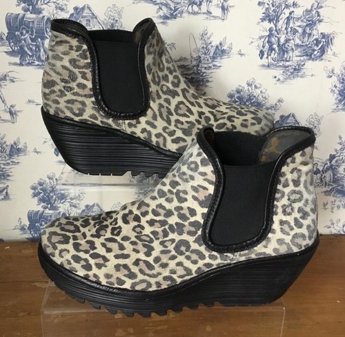 Fly london yoss leopard print - leopard,