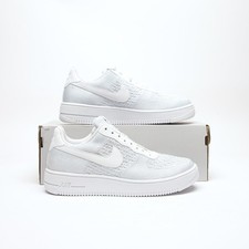 NIKE Air Force 1 Flyknit 2.0 Men's White SIZE 7 Trainers