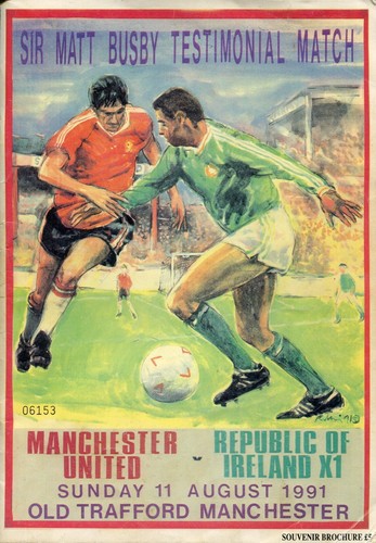 Sir matt busby testimonial - sir,
