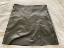 Black Mini Skirt (faux