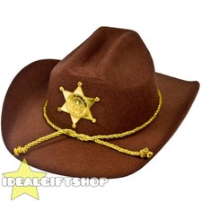 Adults sheriff hat - wild, west