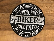 MOTORCYCLE BIKER LIVE TO RIDE
