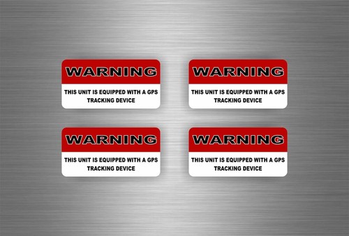Sticker gps alarm - 4x, system