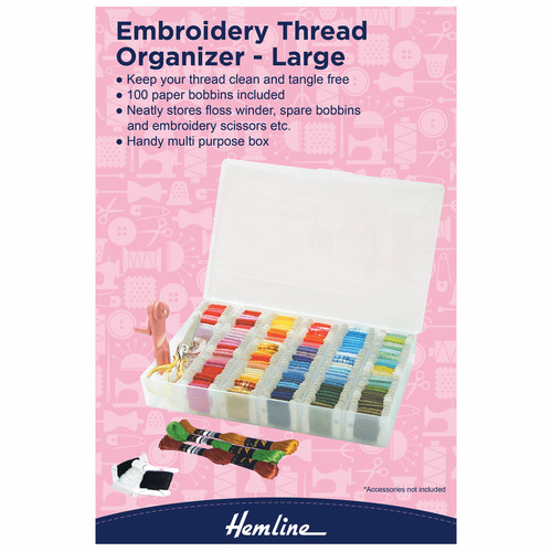Embroidery thread organiser - embroidery,