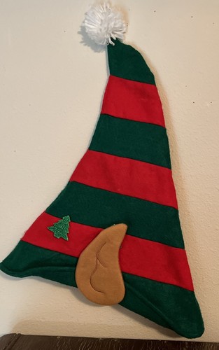 Christmas elf hat with ears - ears,