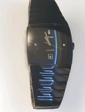 RADO SINTRA JUBILE DIAMOND BLACK CERAMIC WATCH RARE 2010 MODEL