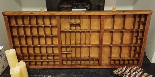 Restored printer tray - printer's,
