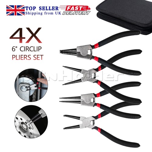 4pc circlip pliers set - 4pc,