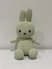 Miffy Corduroy Eco Fresh Mint 23cm Plush Bunny Mint Condition