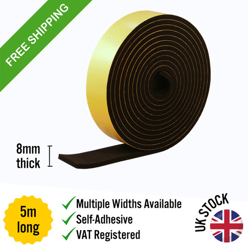 Neoprene sponge rubber 8mm - neoprene,