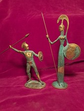 Vintage Green Bronze Goddess