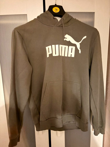 Puma grey boys pullover - grey, m