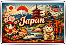 Japan Fridge Magnet Travel