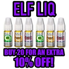 ELFLIQ E LIQUID Nic Salt 5mg