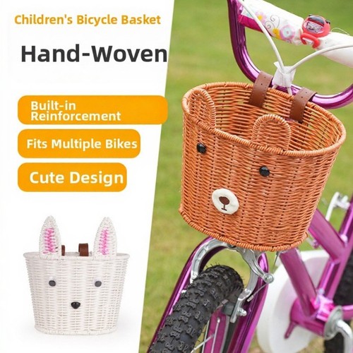 Childrens bicycle basket retro - childrens,