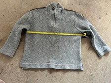 Fat Face Issue Grey Knit 1/4