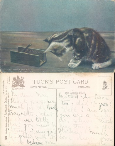 Cat and mouse trap - , raphael