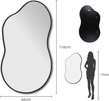 Irregular Wall Mirror,Vertical