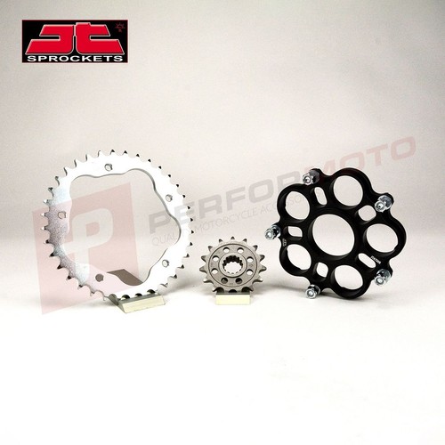 Front rear steel sprocket - front,