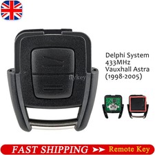 2 Button 433MHz Remote Key Fob