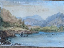 Antique Original watercolour
