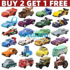 Disney Pixar Cars McQueen Sally Hudson Mater King 1:55 Die-cast Toys X-mas Gift