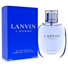 Lanvin L'Homme Mens EDT 100ml With Free Fragrance Gift