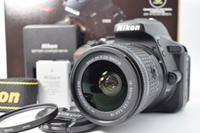 Nikon D5600 24.1MP DSLR Camera AF-P DX 18-55mm G VR Lens [Near MINT] #1710
