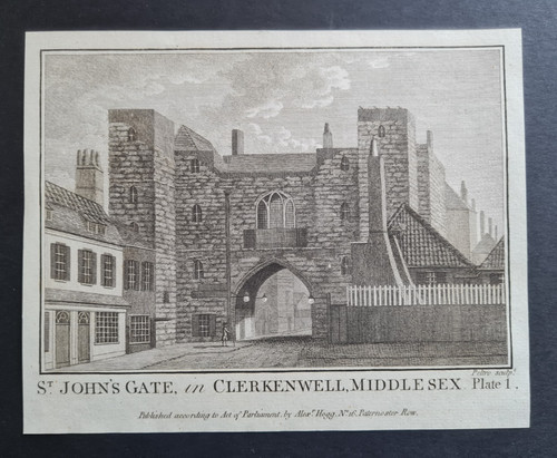 Antique 1786 print john - 1786,