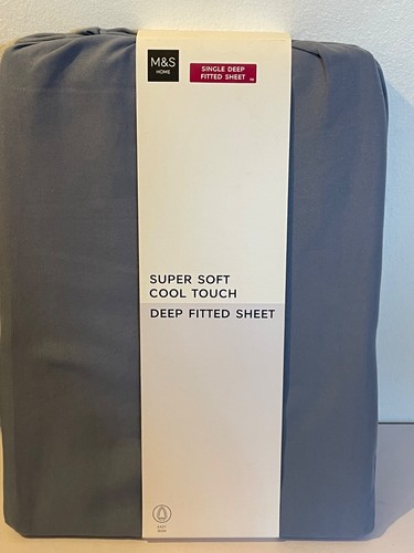 Blue deep fitted single - blue,