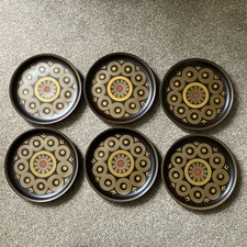6 Denby Pottery Arabesque 8”