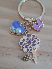 Flower, Heart And Butterfly
