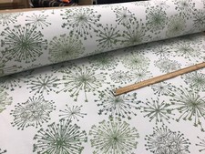 TAPESTRY FABRIC FLORAL DESIGN UPHOLSTERY FURNISHING MATERIAL 140CM WIDE LIME