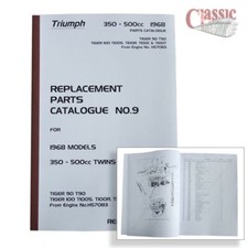 Triumph 1968 T90, T100 Tiger