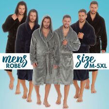 Mens Plush Fleece Hooded Shawl