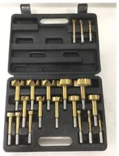 MASTERGRIP (480433) TITANIUM PLATED 19 Pcs FORSTNER BITS 1/4 to 2-1/8 EUC