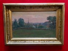 Antique Landscape Painting Oil