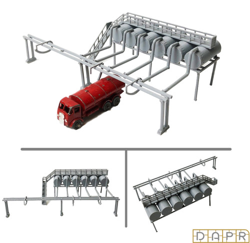 Dapr gauge railway scenery - dapr-n,
