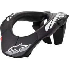Alpinestars 2026 Youth Neck Support Black White Youth MX Motocross Kids Junior
